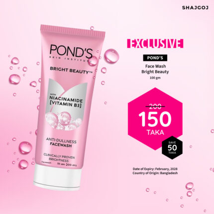 Ponds Face Wash Bright Beauty